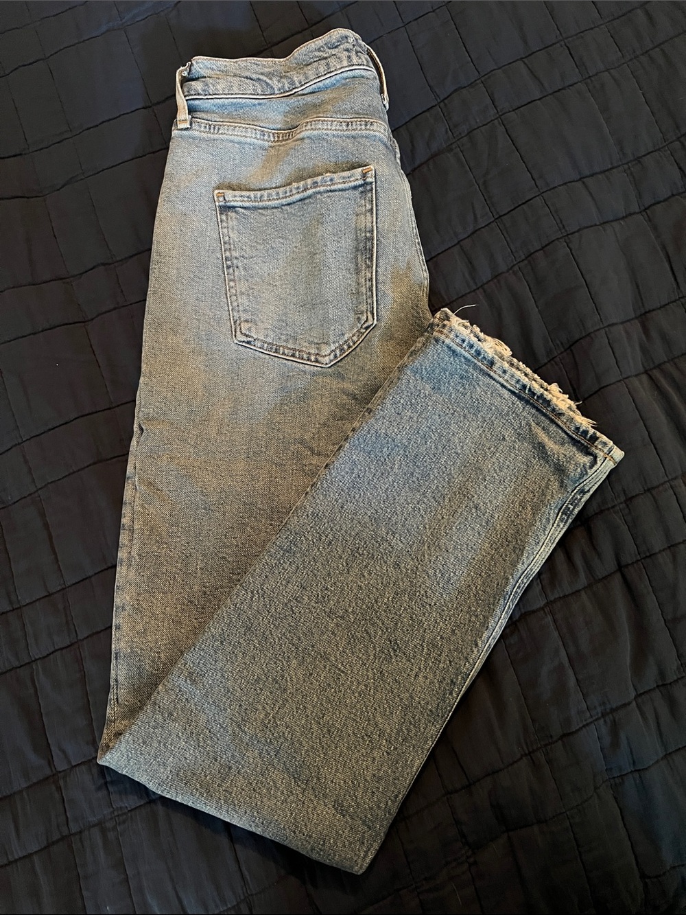 AGOLDE Riley Long High Rise Straight Leg Jean - Picture 3 of 6
